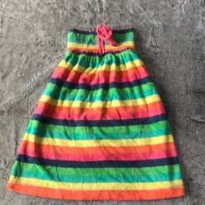 Girls Strapless Cover up